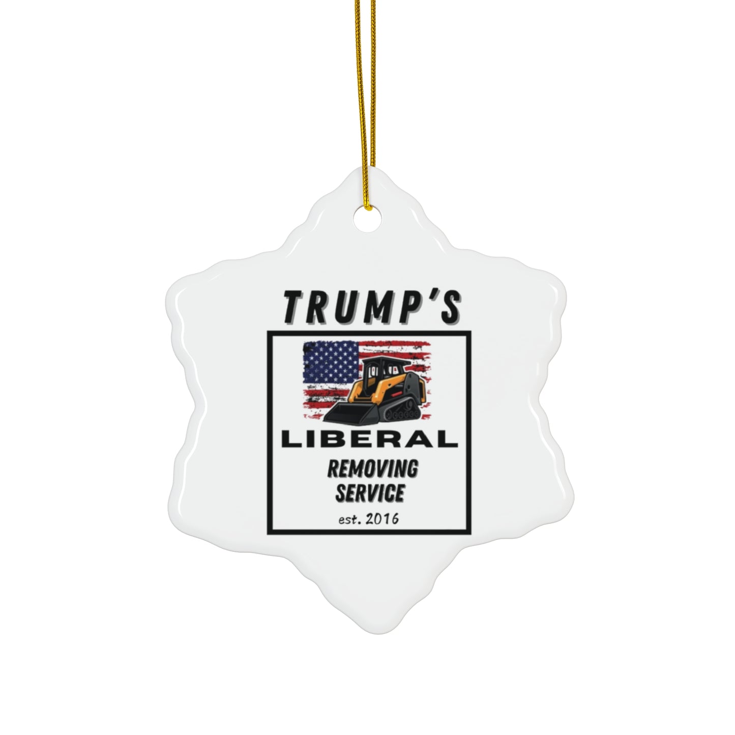 Trumps Services Christmas ornament - Southern flaws co.