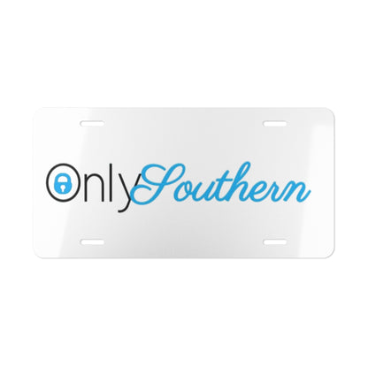 Only Southern License Plate - Southern flaws co.